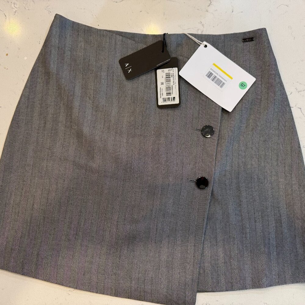 AX Wrap Suit Mini Skirt